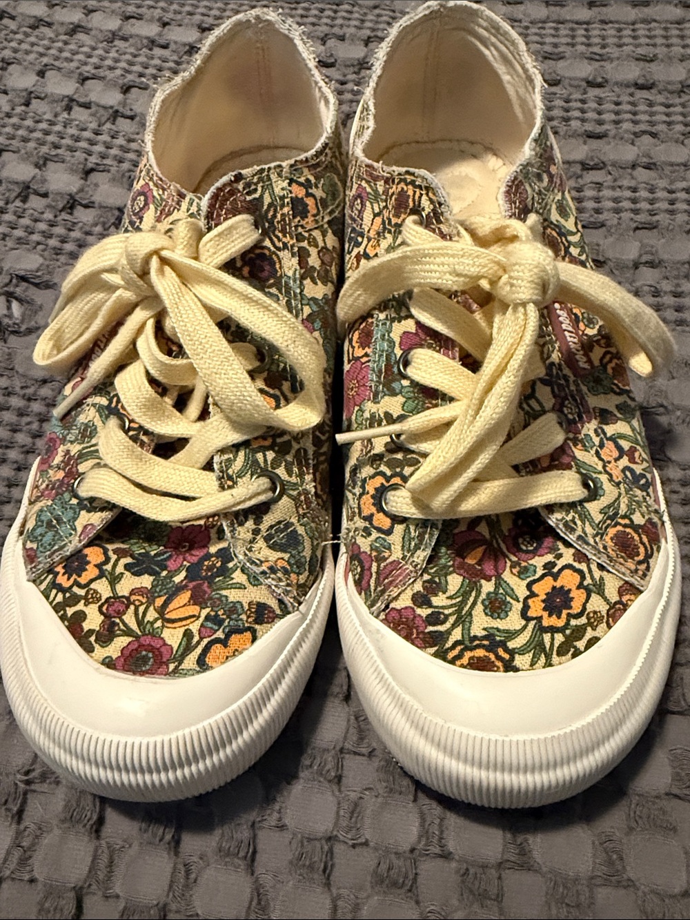Rocket Dog Floral Canvas Sneakers